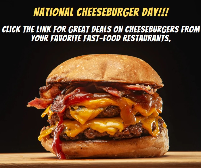 NATIONAL CHEESEBURGER DAY | 100.5 The Eagle – Jonesboro, AR